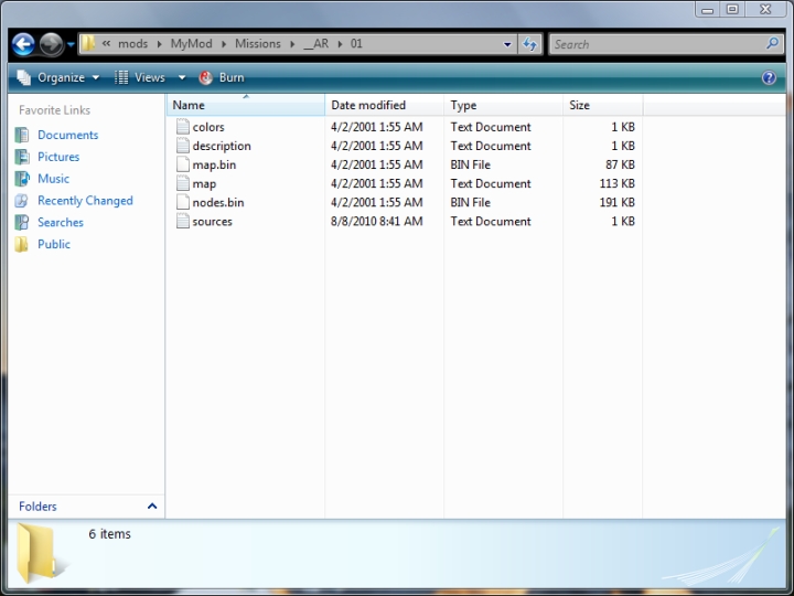 Map files