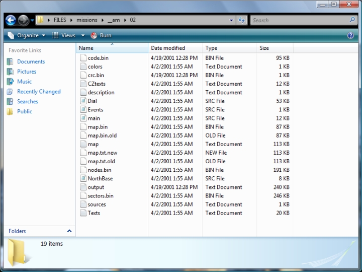 Map files