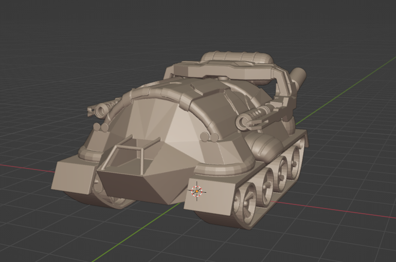 Sand of Siberia - 3D Tank