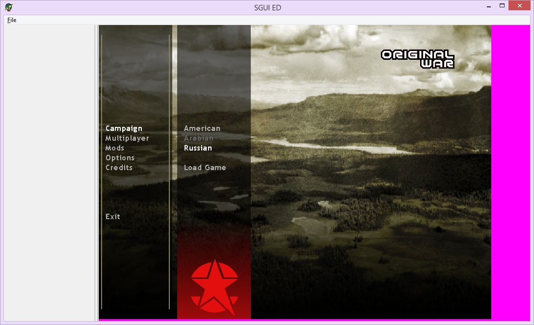 SGUI Prototype