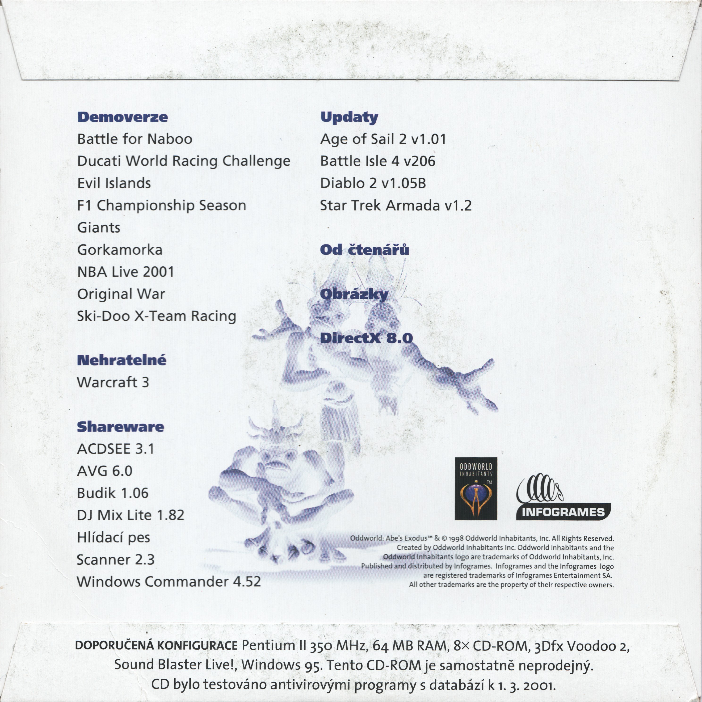 Level 74 2001/03 cd1 back