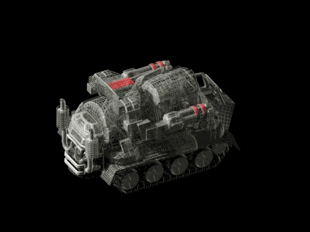 Gatling gun Frame30