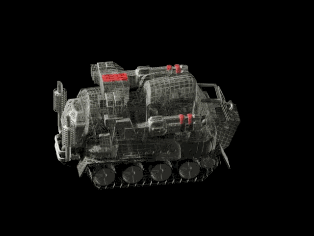 Gatling gun Frame35