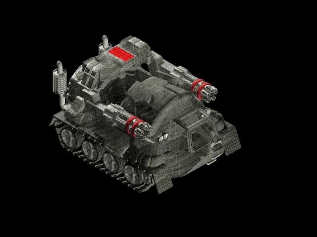Gatling gun Frame47