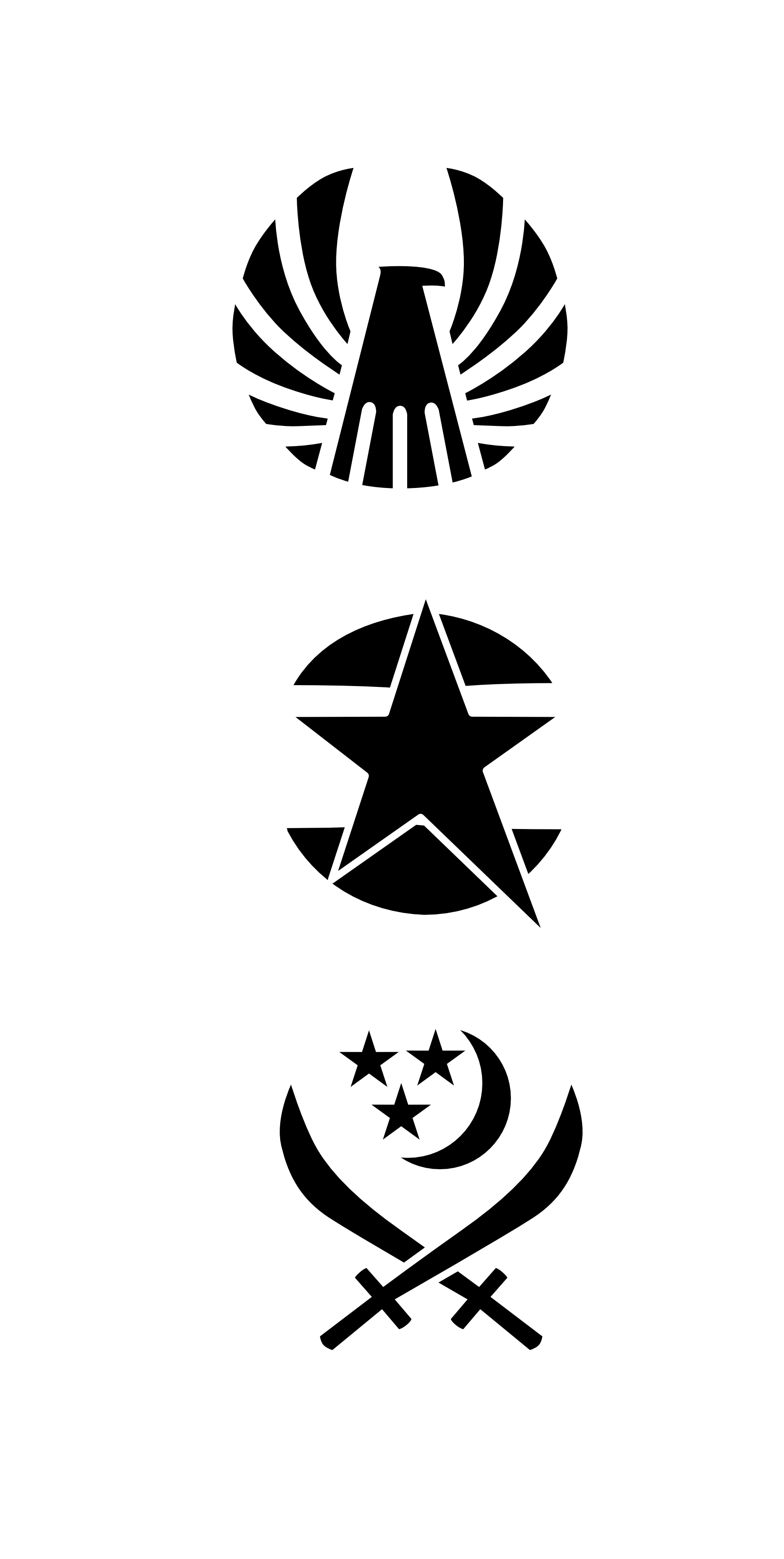 OW Crests of sides - Black version