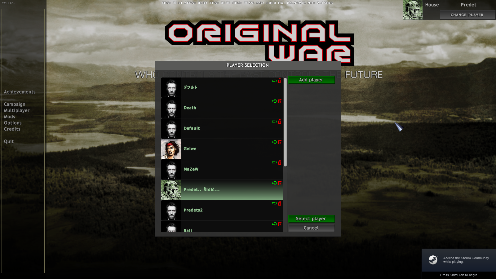 SGUI Prototype