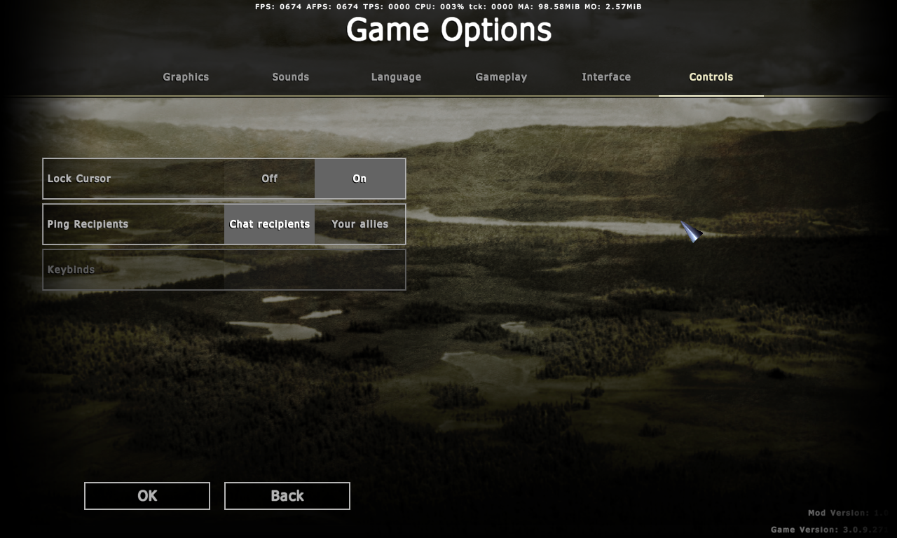 SGUI Prototype