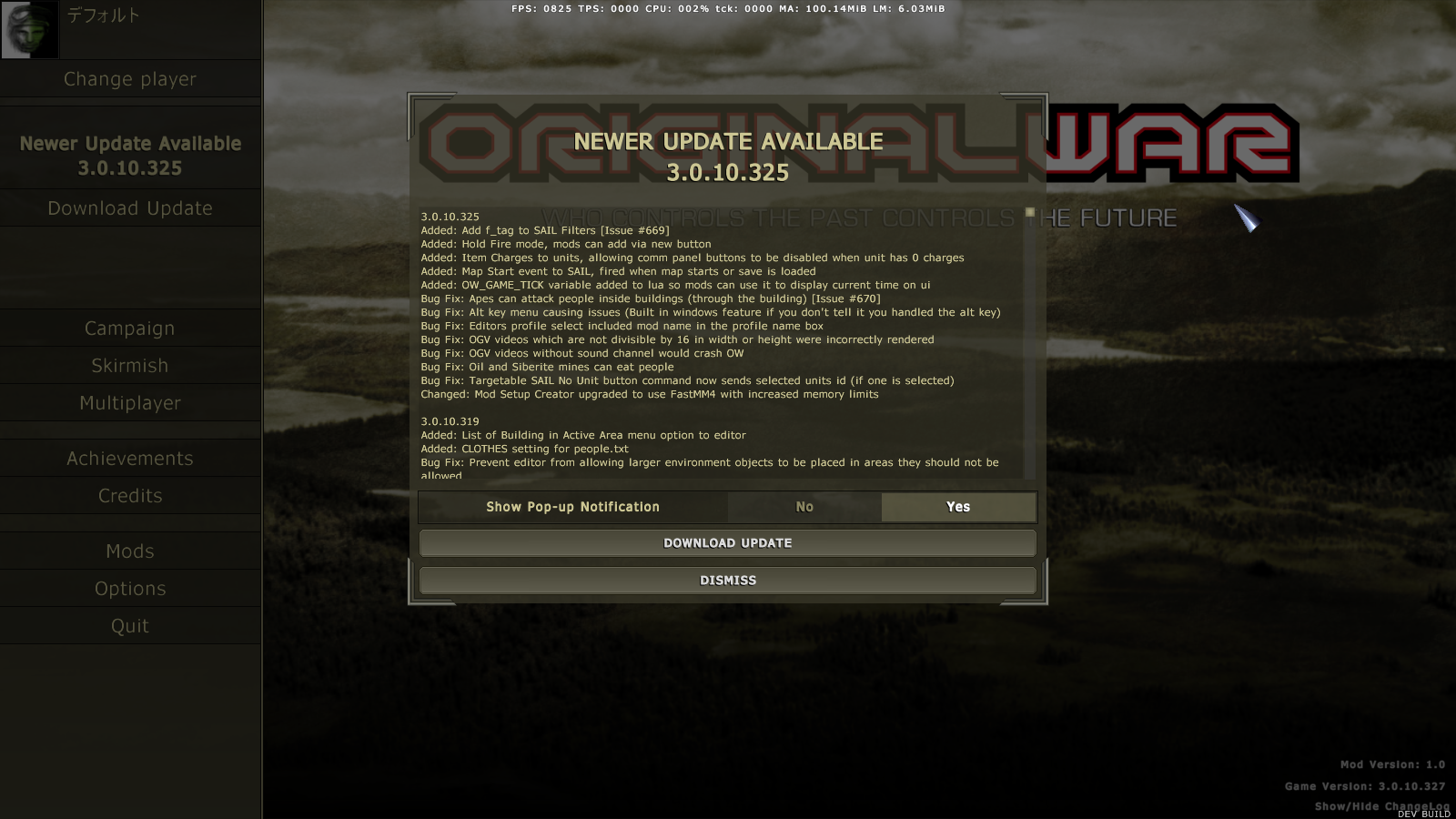 SGUI Prototype
