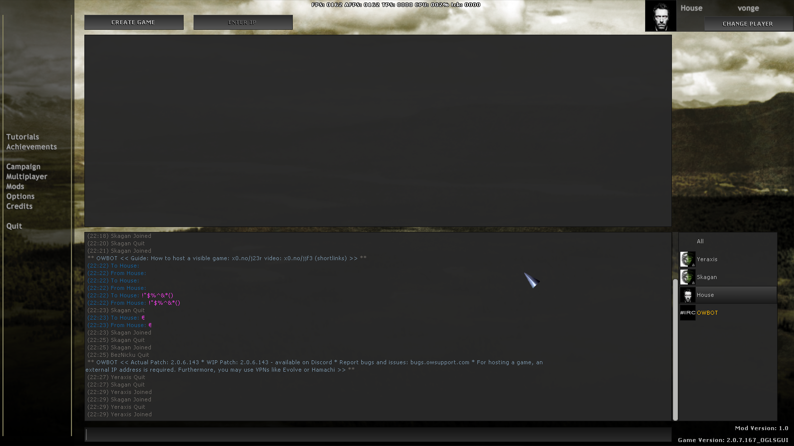SGUI Prototype